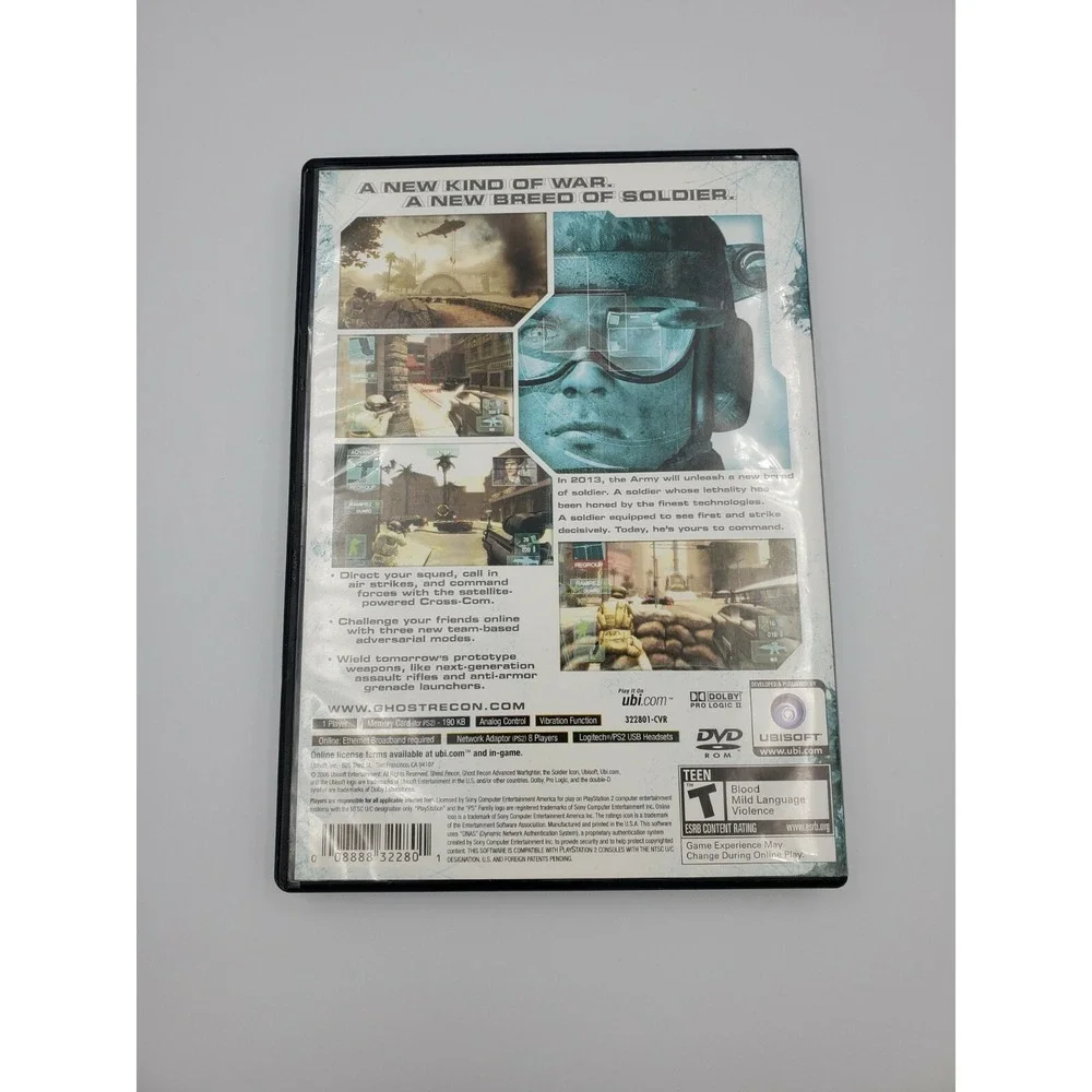 Tom Clancy's Ghost Recon: Advanced Warfighter PS2 Playstation 2 CIB Complete